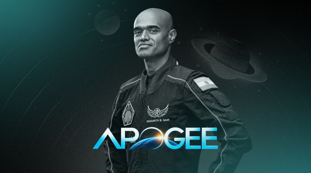 Cubet Announces "Apogee" Hosted by Gaganyaan Designate Prasanth B. Nair